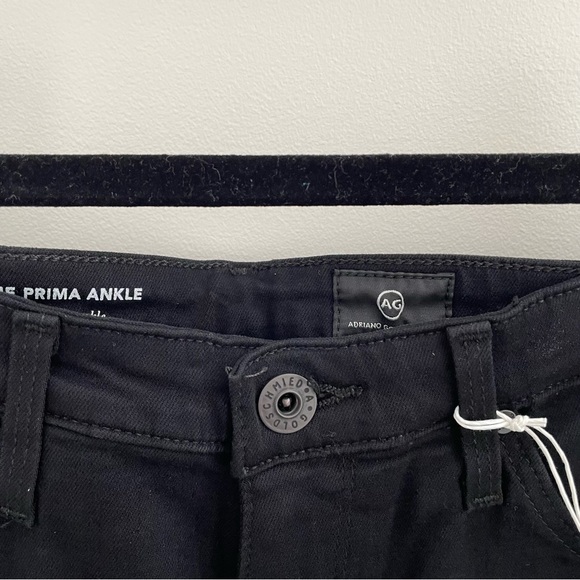 NWT - AG Adriano Goldschmied The Prima Ankle
Cigarette Jeans in Black Size 27R - Picture 8 of 17